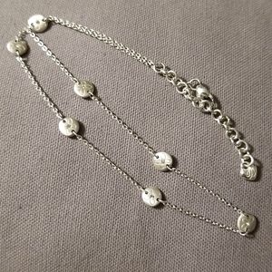 Brighton silver station necklace